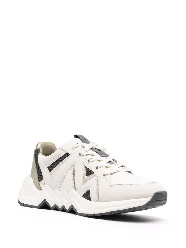 Maje P009 VANILLE Sneakers Mit Einsätzen Damen 4 Maje P009 VANILLE Sneakers Mit Einsätzen Damen - Image 2