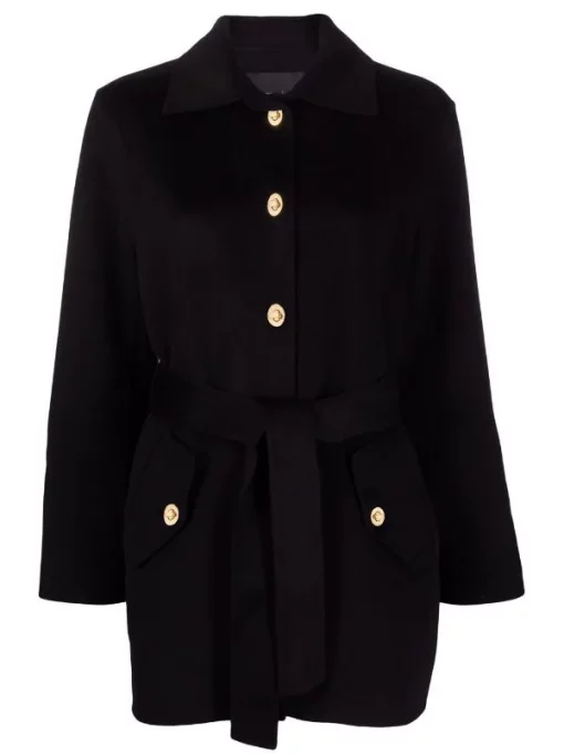 ( Positively Conscious ) Maje Mantel Mit Bindegürtel BLACK 5 ( Positively Conscious ) Maje Mantel Mit Bindegürtel BLACK -Maje Verkäufe 2024 16984644 34052977 600