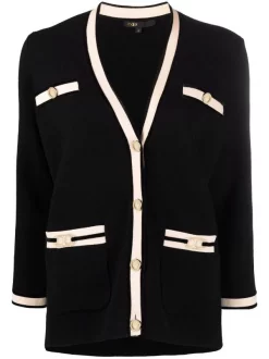 Maje BLACK Gestrickter Cardigan Damen