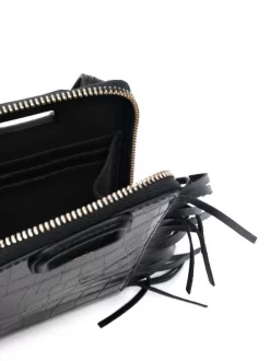 ( Permanente Kollektion ) Maje Kopfhöreretui Mit Kroko-Effekt BLACK -Maje Verkäufe 2024 16985439 34910806 600