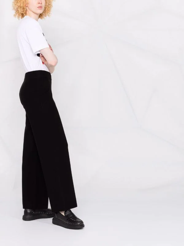 Maje Hoch Sitzende Schlaghose BLACK 6 Maje Hoch Sitzende Schlaghose BLACK - Image 4