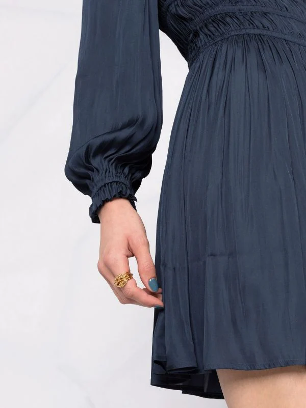 ( Permanente Kollektion ) Maje 0103 MARINE Rianne Kleid Damen 5 ( Permanente Kollektion ) Maje 0103 MARINE Rianne Kleid Damen - Image 3