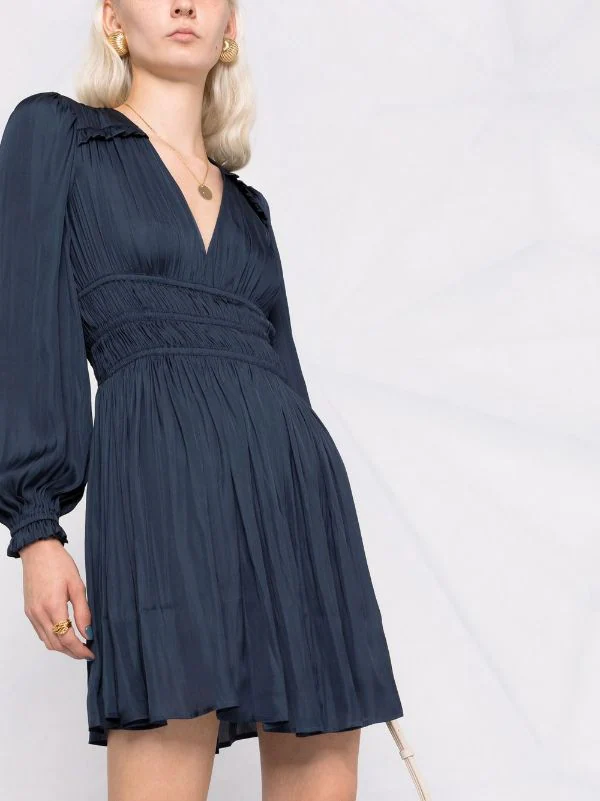 ( Permanente Kollektion ) Maje 0103 MARINE Rianne Kleid Damen 7 ( Permanente Kollektion ) Maje 0103 MARINE Rianne Kleid Damen - Image 5