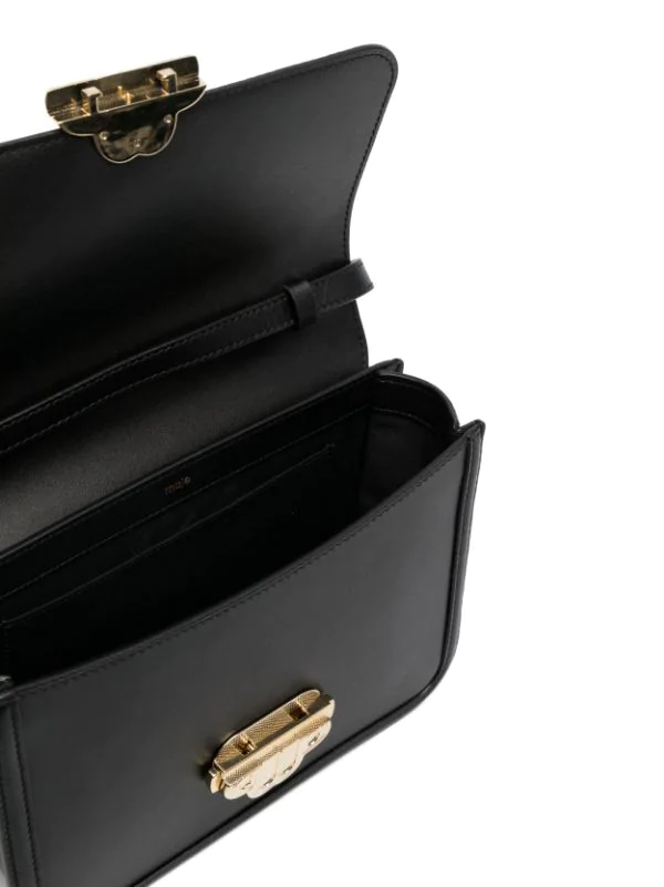 ( Permanente Kollektion ) Maje BLACK Mittelgroße Schultertasche Damen 8 ( Permanente Kollektion ) Maje BLACK Mittelgroße Schultertasche Damen - Image 6