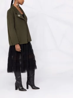 ( Permanente Kollektion ) Maje BLACK Tüllrock Im Layering-Look Damen -Maje Verkäufe 2024 17169852 36679358 600