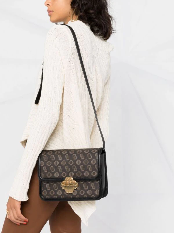 Maje Schultertasche Mit Logo-Print Damen 5 Maje Schultertasche Mit Logo-Print Damen - Image 3