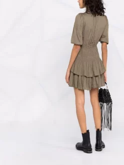 ( Permanente Kollektion ) Maje Gerafftes Kleid Mit Geknotetem Kragen Damen 11 ( Permanente Kollektion ) Maje Gerafftes Kleid Mit Geknotetem Kragen Damen -Maje Verkäufe 2024 17169877 36680052 600