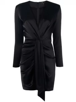 Maje Kleid Mit Taillengürtel Damen