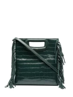 Maje Gürteltasche Aus Leder Damen