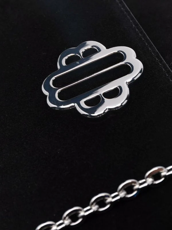 Maje Klassische Schultertasche BLACK 6 Maje Klassische Schultertasche BLACK - Image 4