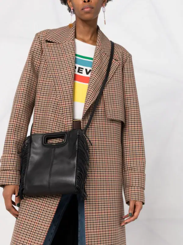 ( Permanente Kollektion ) Maje BLACK Klassische Handtasche Damen 5 ( Permanente Kollektion ) Maje BLACK Klassische Handtasche Damen - Image 3