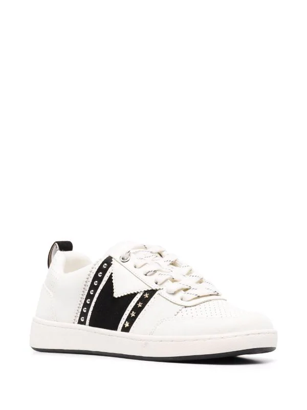 Maje BLACK / WHITE Furious Sneakers Damen 4 Maje BLACK / WHITE Furious Sneakers Damen - Image 2