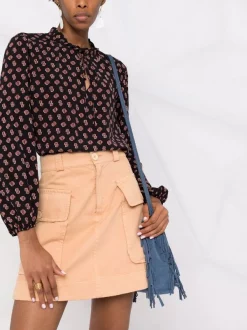 ( Positively Conscious ) Maje Bluse Mit Muster Damen -Maje Verkäufe 2024 17185878 34882790 600