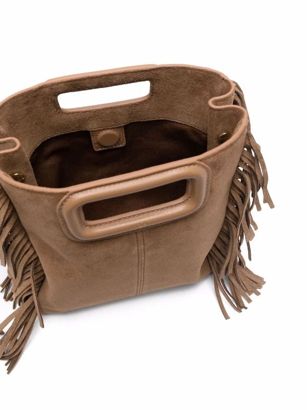 ( Permanente Kollektion ) Maje Handtasche Aus Wildleder CAMEL 8 ( Permanente Kollektion ) Maje Handtasche Aus Wildleder CAMEL - Image 6