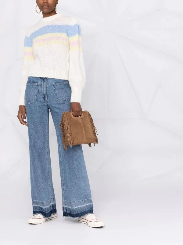 ( Permanente Kollektion ) Maje Handtasche Aus Wildleder CAMEL 4 ( Permanente Kollektion ) Maje Handtasche Aus Wildleder CAMEL - Image 2