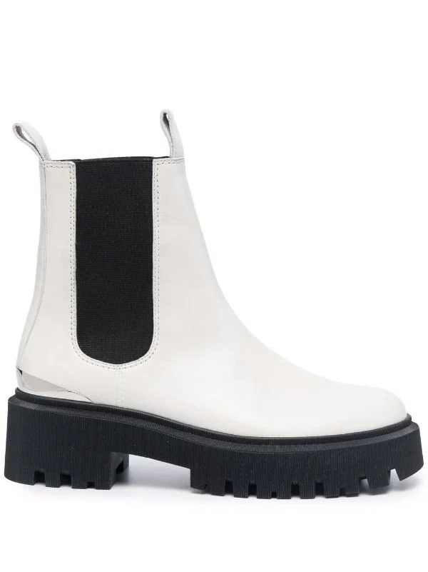 Maje Chelsea-Boots Mit Geriffelter Sohle Damen 3 Maje Chelsea-Boots Mit Geriffelter Sohle Damen