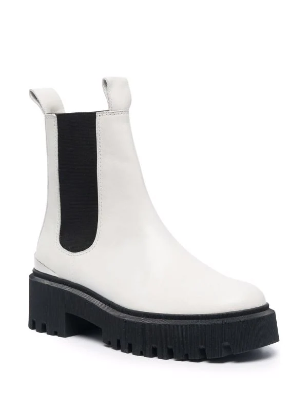 Maje Chelsea-Boots Mit Geriffelter Sohle Damen 4 Maje Chelsea-Boots Mit Geriffelter Sohle Damen - Image 2