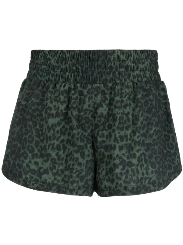 ( Permanente Kollektion ) Maje Khaki Leopard Print Bermudas Mit Leoparden-Print Damen 3 ( Permanente Kollektion ) Maje Khaki Leopard Print Bermudas Mit Leoparden-Print Damen