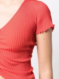 ( Neue Saison ) Maje Orange Geripptes Strickoberteil Damen 11 ( Neue Saison ) Maje Orange Geripptes Strickoberteil Damen -Maje Verkäufe 2024 17558730 37319949 600