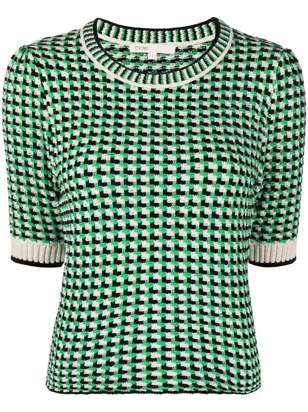 ( Neue Saison ) Maje Kurzärmeliger Pullover Damen 3 ( Neue Saison ) Maje Kurzärmeliger Pullover Damen