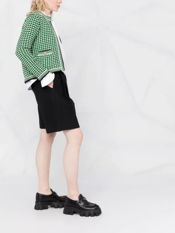 ( Neue Saison ) Maje Cardigan Mit Geometrischem Muster 09 GREEN 8 ( Neue Saison ) Maje Cardigan Mit Geometrischem Muster 09 GREEN - Image 6