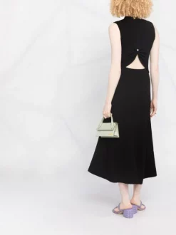 ( Neue Saison ) Maje Black Midikleid Mit Raffung Damen -Maje Verkäufe 2024 17558753 6d571a28 0ea4 4dd2 8a80 f754d4af2eec 600