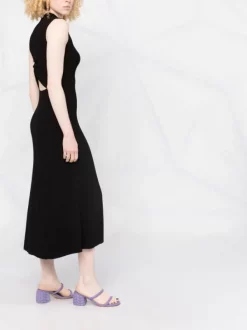 ( Neue Saison ) Maje Black Midikleid Mit Raffung Damen -Maje Verkäufe 2024 17558753 a00ebbac 2d1e 4344 b3b8 c0f2d8c469b7 600