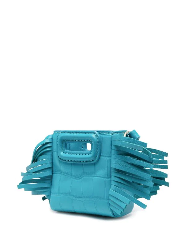 ( Neue Saison ) Maje Mini M Airpods-Tasche D016 BLEU PISCINE 6 ( Neue Saison ) Maje Mini M Airpods-Tasche D016 BLEU PISCINE - Image 4