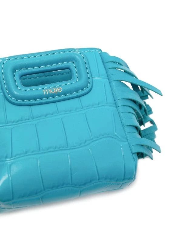 ( Neue Saison ) Maje Mini M Airpods-Tasche D016 BLEU PISCINE 7 ( Neue Saison ) Maje Mini M Airpods-Tasche D016 BLEU PISCINE - Image 5