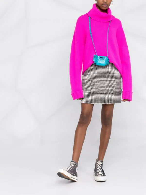 ( Neue Saison ) Maje Mini M Airpods-Tasche D016 BLEU PISCINE 4 ( Neue Saison ) Maje Mini M Airpods-Tasche D016 BLEU PISCINE - Image 2