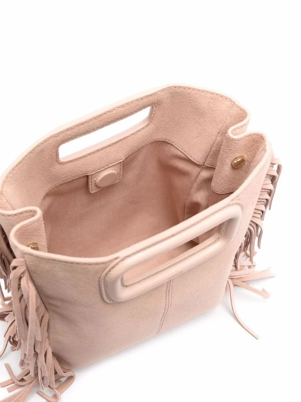 ( Permanente Kollektion ) Maje A013 ROSE CLAIR Handtasche Aus Wildleder Damen 8 ( Permanente Kollektion ) Maje A013 ROSE CLAIR Handtasche Aus Wildleder Damen - Image 6