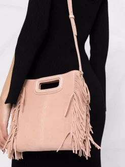 ( Permanente Kollektion ) Maje A013 ROSE CLAIR Handtasche Aus Wildleder Damen 10 ( Permanente Kollektion ) Maje A013 ROSE CLAIR Handtasche Aus Wildleder Damen -Maje Verkäufe 2024 17558800 38756441 600