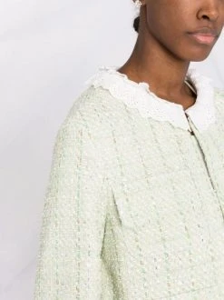 ( Neue Saison ) Maje Kurze Tweed-Jacke VERT CLAIR 10 ( Neue Saison ) Maje Kurze Tweed-Jacke VERT CLAIR -Maje Verkäufe 2024 17558805 37670836 600