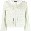 ( Neue Saison ) Maje Kurze Tweed-Jacke VERT CLAIR 2 ( Neue Saison ) Maje Kurze Tweed-Jacke VERT CLAIR -Maje Verkäufe 2024 17558805 37671841 600