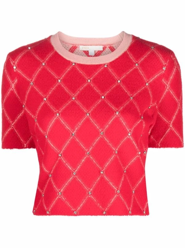 ( Exklusiv ) Maje Gemusterter Pullover Damen 3 ( Exklusiv ) Maje Gemusterter Pullover Damen
