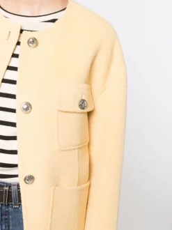 ( Neue Saison ) Maje Yellow Jacke Mit Gürtel Damen 11 ( Neue Saison ) Maje Yellow Jacke Mit Gürtel Damen -Maje Verkäufe 2024 17558833 37320552 600