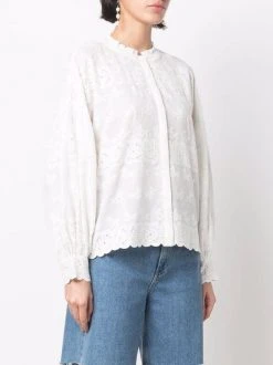 ( Neue Saison ) Maje Hemd Mit Lochstickerei Damen 9 ( Neue Saison ) Maje Hemd Mit Lochstickerei Damen -Maje Verkäufe 2024 17558834 37320610 600