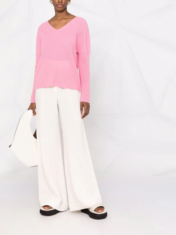 Maje Madina Kaschmir-Strickpullover Pink 4 Maje Madina Kaschmir-Strickpullover Pink - Image 2