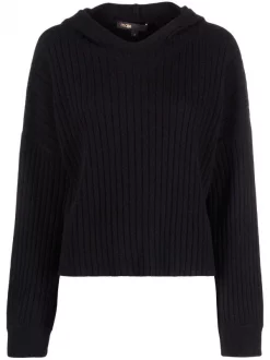 ( Neue Saison ) Maje Gerippter Kaschmirpullover Damen