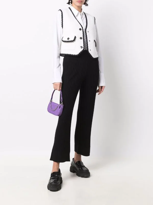 ( Neue Saison ) Maje Gerippte Hose Damen 4 ( Neue Saison ) Maje Gerippte Hose Damen - Image 2