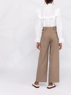 ( Neue Saison ) Maje Taillenhose Mit Weitem Bein Damen -Maje Verkäufe 2024 17559277 37773840 600