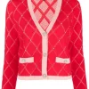 ( Exklusiv ) Maje Cardigan Mit Diamantmuster ROUGE 1 ( Exklusiv ) Maje Cardigan Mit Diamantmuster ROUGE -Maje Verkäufe 2024 17559294 36944707 600