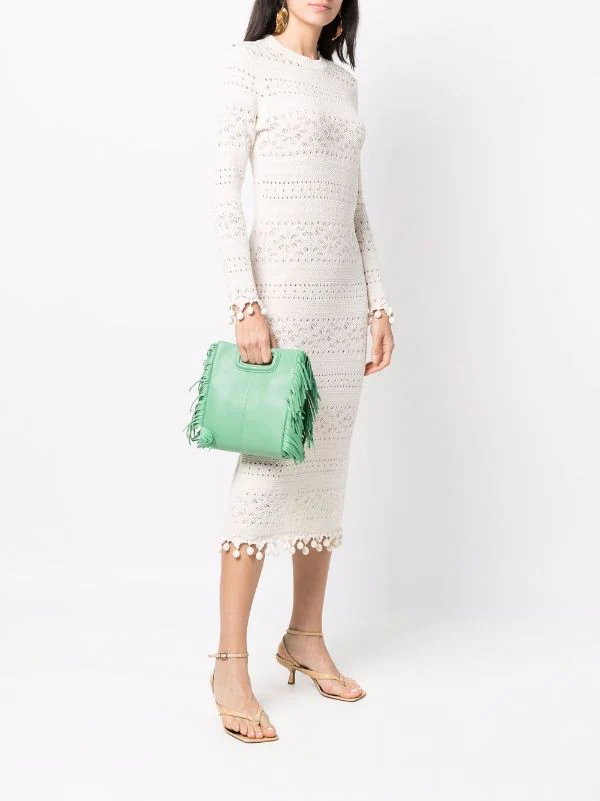 ( Neue Saison ) Maje JADE Handtasche Mit Fransen Damen 4 ( Neue Saison ) Maje JADE Handtasche Mit Fransen Damen - Image 2