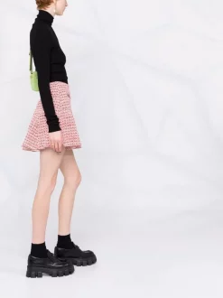 ( Exklusiv ) Maje Ausgestelltes Minikleid F012 ROSE/ROUGE -Maje Verkäufe 2024 17559355 36755166 600