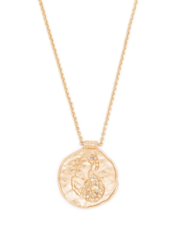 Maje Halskette Mit Steinbockanhänger CAPRICORN 3 Maje Halskette Mit Steinbockanhänger CAPRICORN