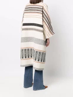 ( Neue Saison ) Maje Gestreifter Mantel Beige 10 ( Neue Saison ) Maje Gestreifter Mantel Beige -Maje Verkäufe 2024 17559368 38732964 600