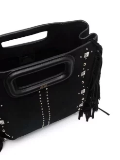 ( Neue Saison ) Maje 2517 BLACK Handtasche Mit Nieten Damen 13 ( Neue Saison ) Maje 2517 BLACK Handtasche Mit Nieten Damen -Maje Verkäufe 2024 17559371 36923339 600