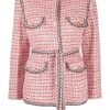 ( Exklusiv ) Maje ROSE / ROUGE Jacke Mit Tweed-Styles Damen