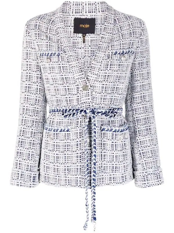 ( Neue Saison ) Maje Tweed-Jacke Damen 3 ( Neue Saison ) Maje Tweed-Jacke Damen