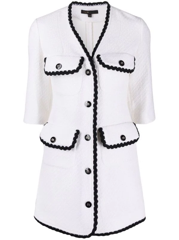 ( Neue Saison ) Maje Ritosio Minikleid Mit Styles Damen 3 ( Neue Saison ) Maje Ritosio Minikleid Mit Styles Damen